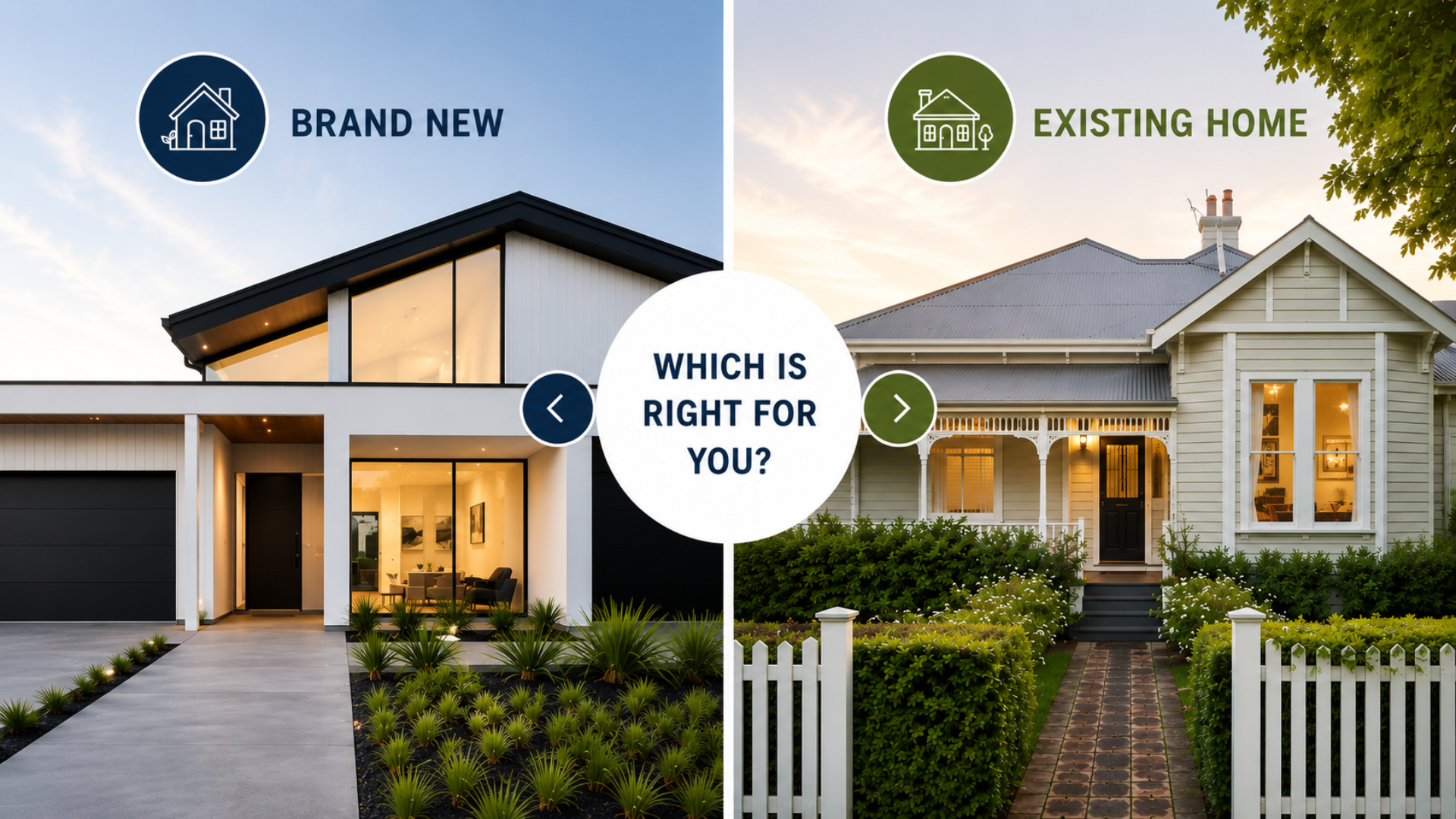 Brand New or Existing Home? How First-Home Buyers Can Make the Right Choice in Today's Market.
